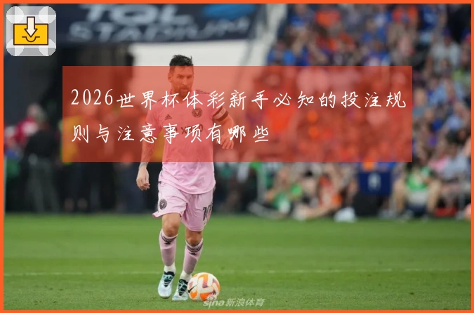2026世界杯体彩新手必知的投注规则与注意事项有哪些